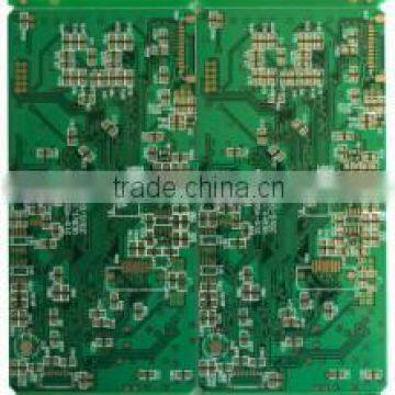 Blind hole chip on board electroconductive paste printed board