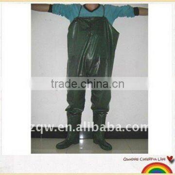 plastic pvc chest wader