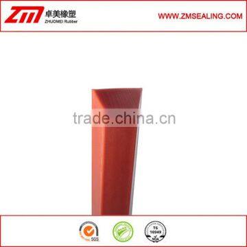 Bullet Shaped Seals Silicone Extrusions