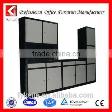 High Quality knock down kitchen cabinet cheap stainless steel top kitchen cabinet