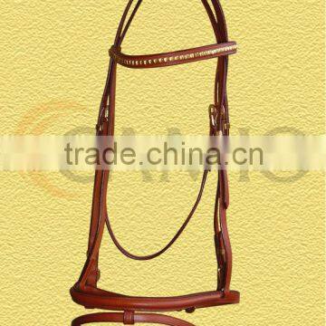 Leather Bridle wiht flash nose band