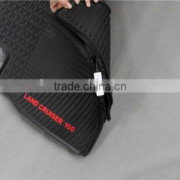 High Quality 4pcs Rubber Car Floor Mat for Toyota Land Cruiser 100 photo-4