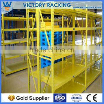 Manufacturer Medium Duty shelf type Long-span Industrial Warehouse Medium Duty Rack