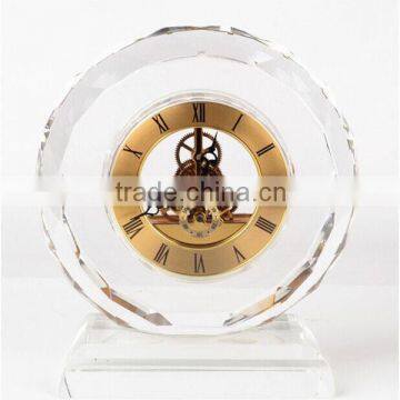 HOME OFFICE DECOR crystal hand clock