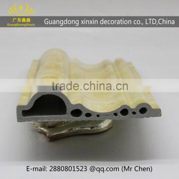 2016 High Quality Good Price Building Decoration Waterproof Pvc Foam Crown Molding photo-3