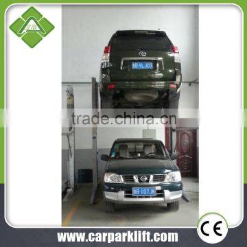 mini two post hydraulic car elevator lift