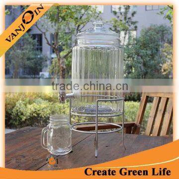 Giant Mason Jar Beverage Dispenser