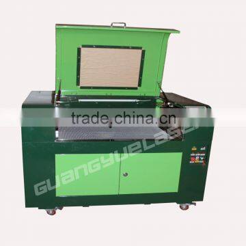 2015 star product high specification of GY6090 80W100W CO2 laser cutting machine for balsa wood