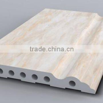 Man-made carrara white marble slab