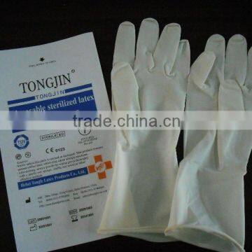 latex surgical gloves