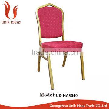 hot sale gold metal chair for banquet hotel wedding events