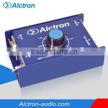 Alctron MP-3 Mini Single Channel Microphone Activator with Adjustable Impedance and HPF,Pro Mic Preamplifier, 1-Channel Mic