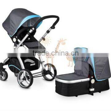Baby Aluminum Stroller 3 in 1 Europe Standard EN1888 Push Chair photo-2