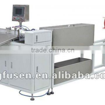 Plastic binding ring forming machine