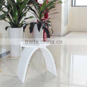 CE approved artificial stone fancy dice stool for garden