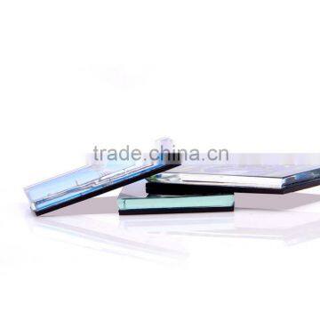 2016 Customized Square Crystal Glass Fridge Magnet,wholesale Glass Crystal Souvenir Fridge Magnet for Decorate