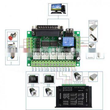 CNC 5 Axis Breakout Board For Stepper Driver Controller Mach3 for DIY Project photo-4
