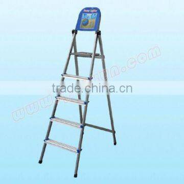 household folding steel ladder 5 steps