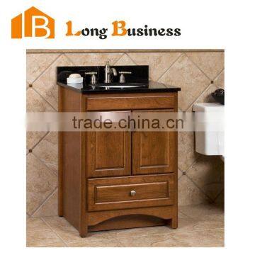 LB-LX2199 Floor Mounted Bathroom Furniture Antique Wooden Bathroom Vanity