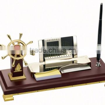 pen holder/clock pen holder for office furniture