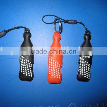 soft rubber key chain