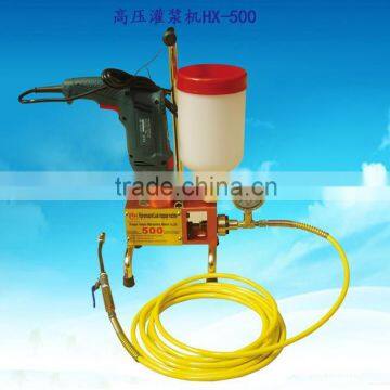 high pressure Waterproof grouting Injection Pump HX - 500