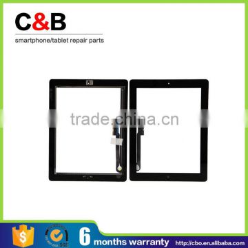 Factory price for iPad 4 digitizer with home button