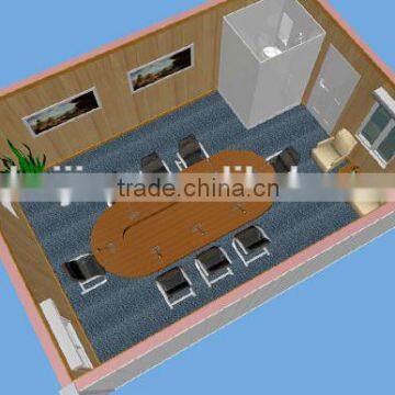 sell good quality steel structure frp prefab container house