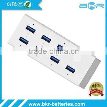 7-Port USB Wall Charger Charging Hub With Fast Charging Technology for IPhone IPad Samsung Other Mobile Phone and Tablet