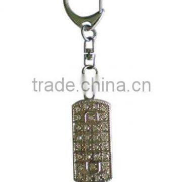 beautiful metal usb flash drive shell with keyring