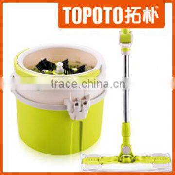 360 Easy Spin Microfiber Flat Mop Bucket Foot Pedal photo-2