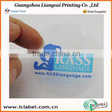 CMYK printing pvc lipstick sticker label sticker for lipstick