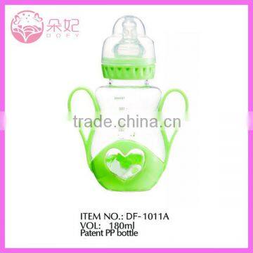 3 compartments pp with en71 material test milk bottle for new baby