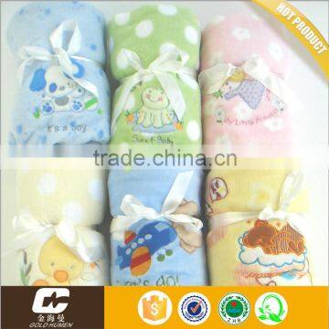 Baby Swaddle Coral Fleece Fabric Super Soft Baby Blanket Bath Blanket Baby Bedding photo-3