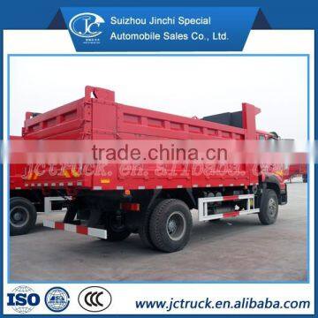 4X2 8CBM Dump Truck , Tipper Truck for Sale SINO HOWO Yellow River photo-5
