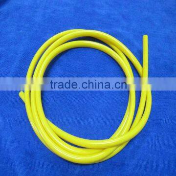 Yellow pvc craft tubing colored flexible tubing OD 15mm. ID 10.5mm