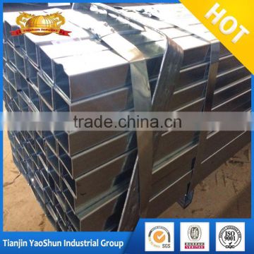 astm a500 Galvanized Rectangular Steel Tubes Pre Galvanised square tube