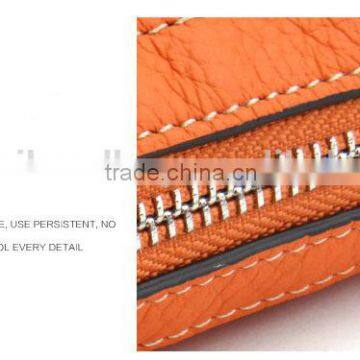 Newest Fashionable High Quality Eco Beauty pu Leather Cosmetic Bag GW763 photo-3