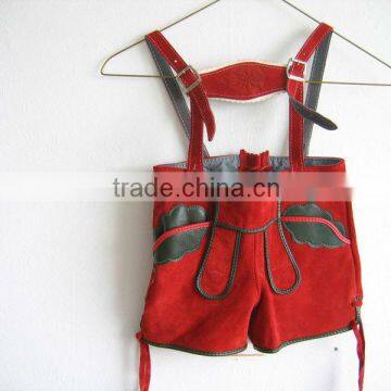 Red lederhosen