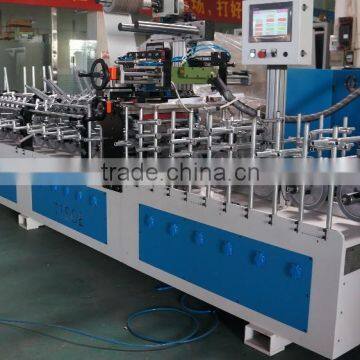 Full-Function PUR Hot Melt Glue Profile Wrapping Machine photo-4