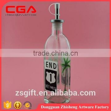 Chinese factory produce high quality handmade glass jars glass bottles for daily use