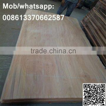 Red Hardwood Veneer for Plywood Furniture Door Skin Flooring photo-6