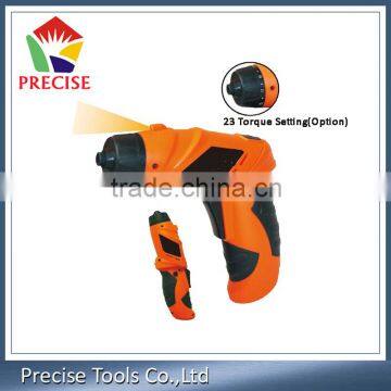 3.6V Li-ion rechargeable battery cordless screwdriver