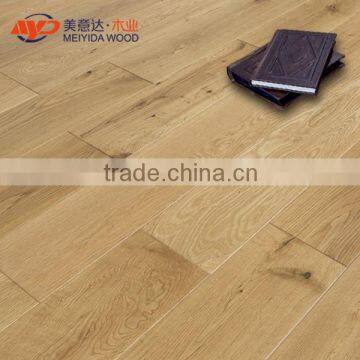 14mm Oak Brushed multilayer engineered wood flooring
