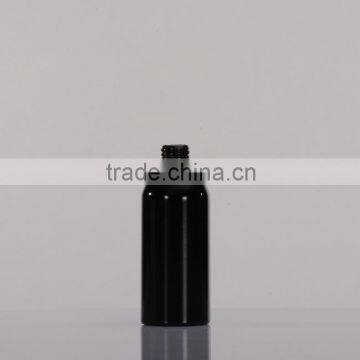 140ml Cylinder Black Aluminum Essential Olive Oil Bottle With Lid Pump photo-2