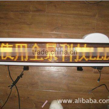 P10 led sign board/led signboard for taxi and bus
