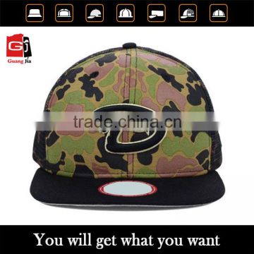 OEM Custom Wholesale Plain Camo Mesh Snapback Caps