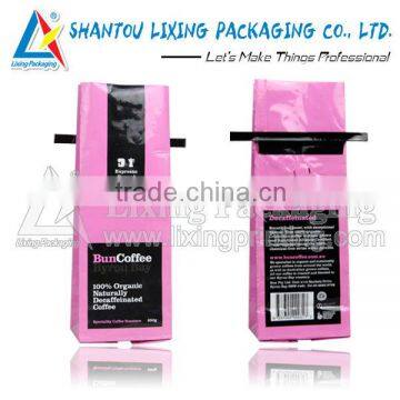 Aluminum laminated coffee bag