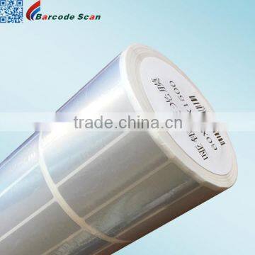 Roll Adhesive Sticker Matte Silver Polyester Label photo-6