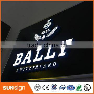 Machine Made Advertising Equipment Vacuum Formed Acrylic Channel Letters